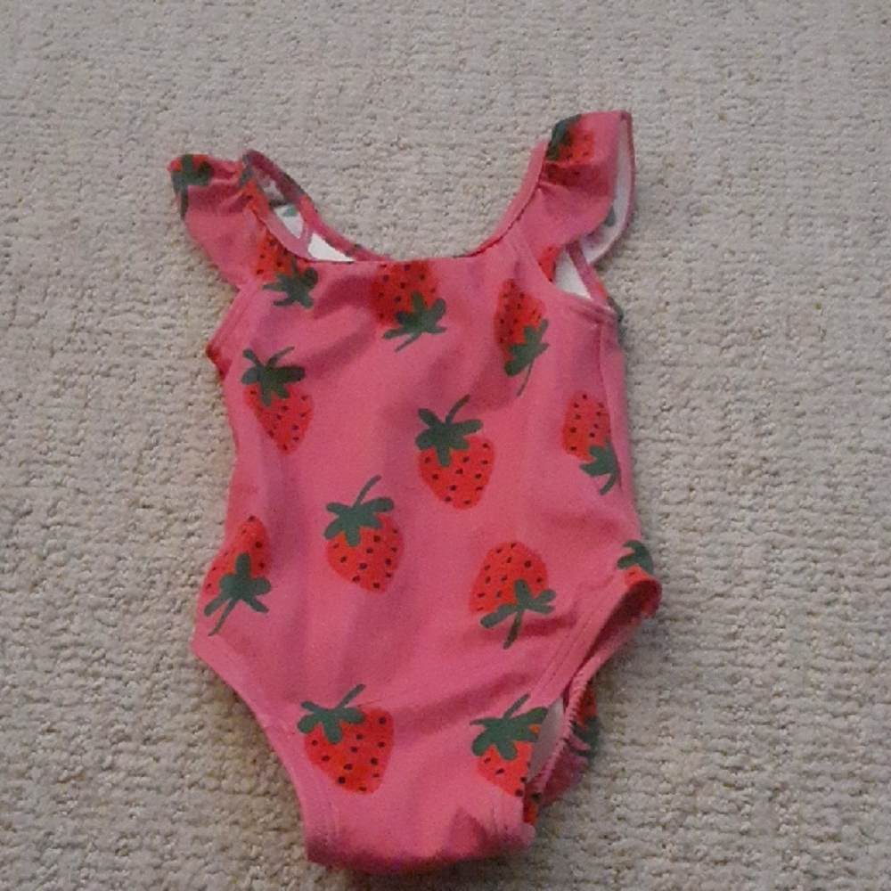 Euc! hanna Andersson, Flutter Sleeve One Piece Swimsuit